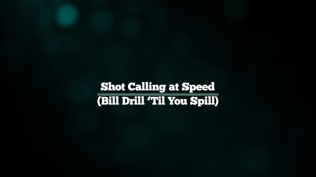Shot Calling At Speed