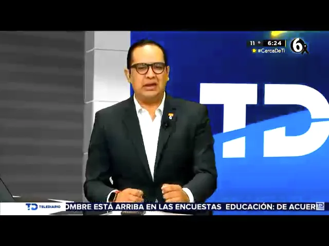 Telediario con Alberto Rueda y Gaby Tamez. Mire le tenemos una ...