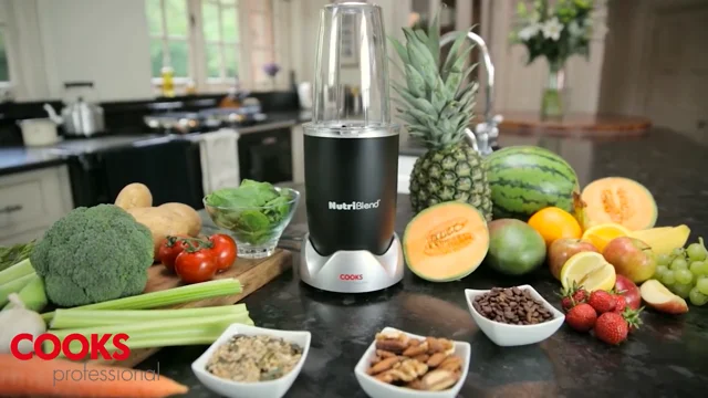 Cooks Professional - 10 Piece Nutriblend 1000w Edition Blender Smoothie  Maker with Accessory Set Our most powerful model yet! 1000W special edition  NutriBlend has been designed to extract nutrients and vitamins and