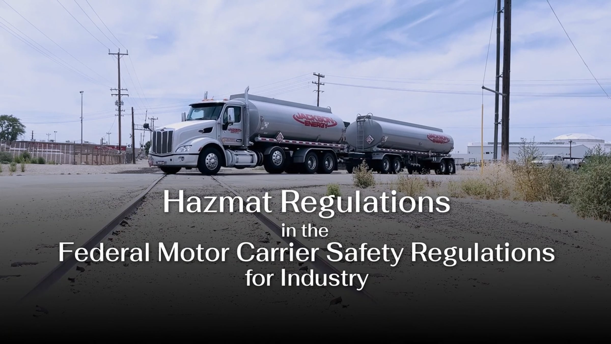 HM Regulations in the FMCSRs for Industry 2024 | Videos & Movies on Vimeo