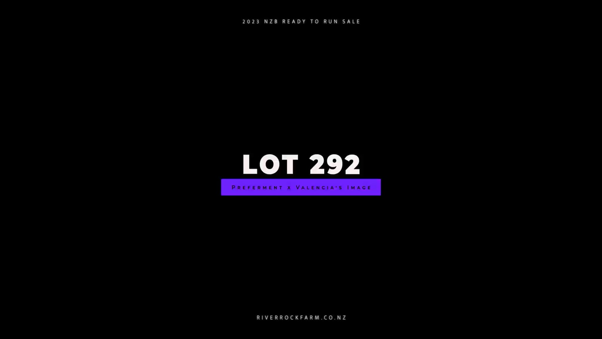 23RTR, Lot 292