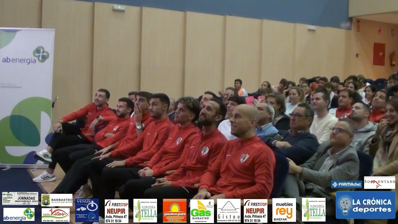 EL SORTEO (Centro de Congresos de Barbastro) Segunda ronda de la Copa del Rey. El rival será la UD Almería de primera división y el partido se jugará en el municipal de Barbastro, el jueves dia 6 de Diciembre a las 12 h.