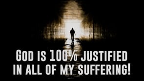 Aug 30, 2023 - God is 100 percent justified