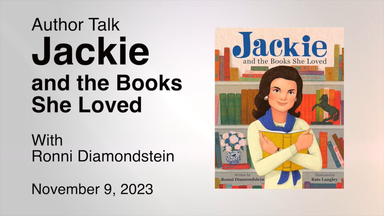 Author Talk: Jackie and the Books She Loved