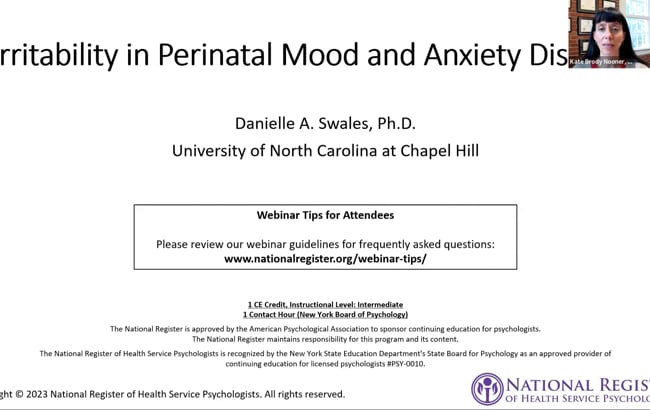 Irritability in Perinatal Mood and Anxiety Disorders (Archived) featured image