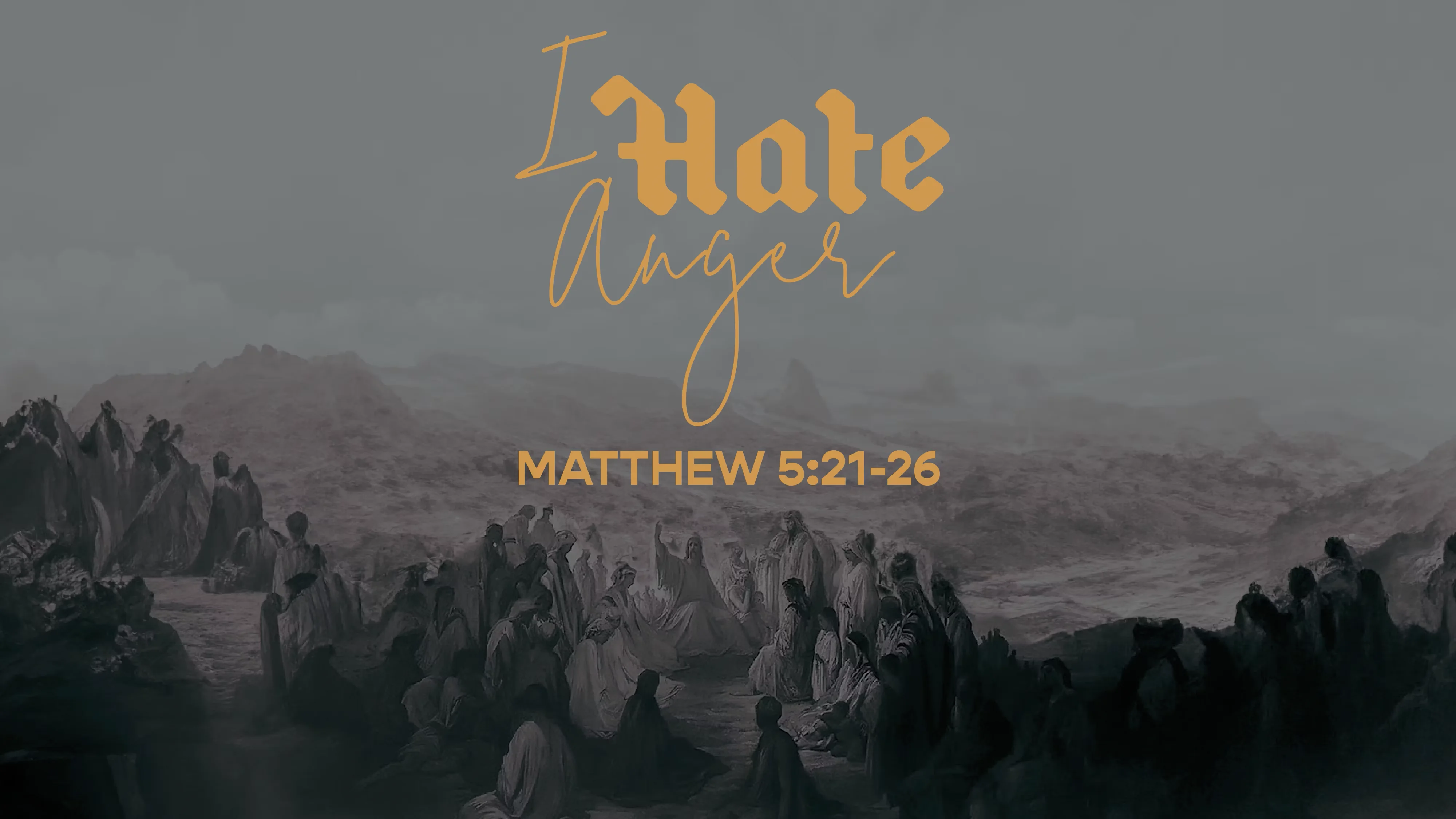 I Hate Anger // The Sermon On The Mount | November 19, 2023 on Vimeo