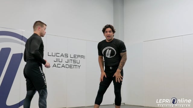 Tie Up to Duck Under to Leg Switch Takedown