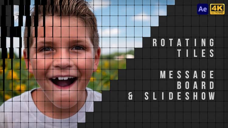 Rotating Tiles: Message Board & Slideshow Motion Design on Vimeo