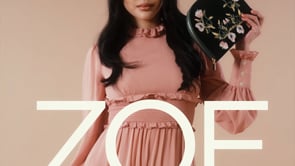 Wolf Zoe Forest Green Velvet Large Jewelry Box