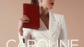 Wolf Caroline Red Leather Large Jewelry Portfolio