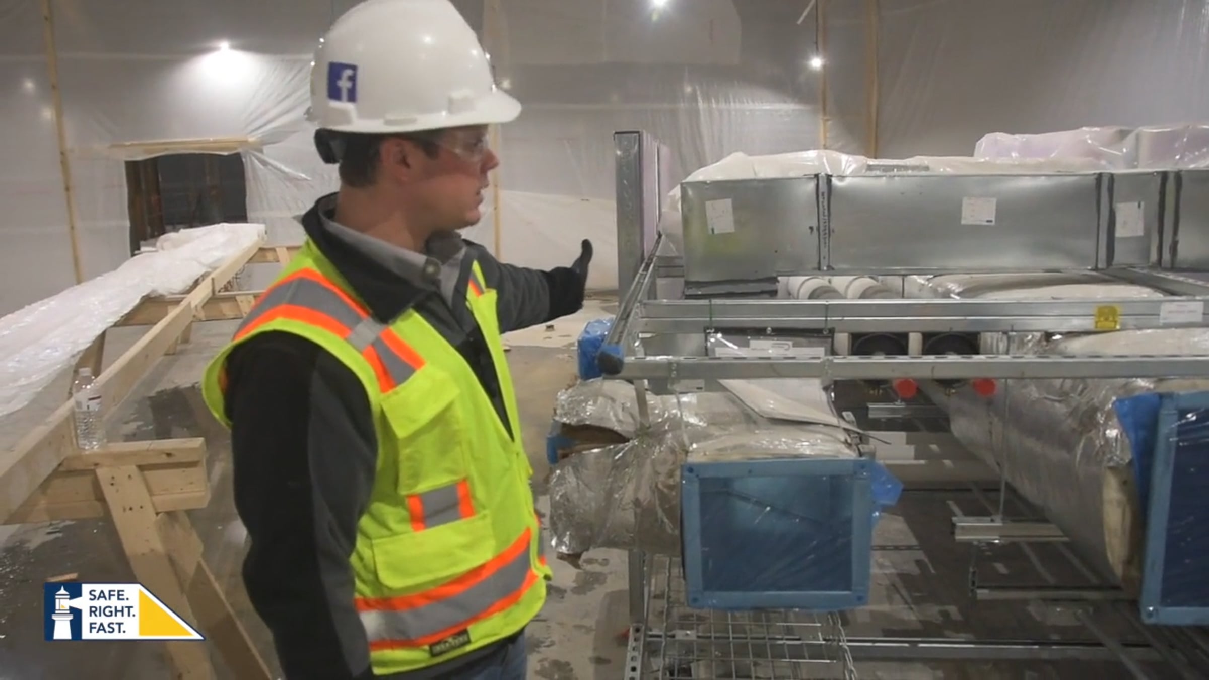 Multi Trade Hospital Corridor Prefab Rack (With Commentary) | Videos ...