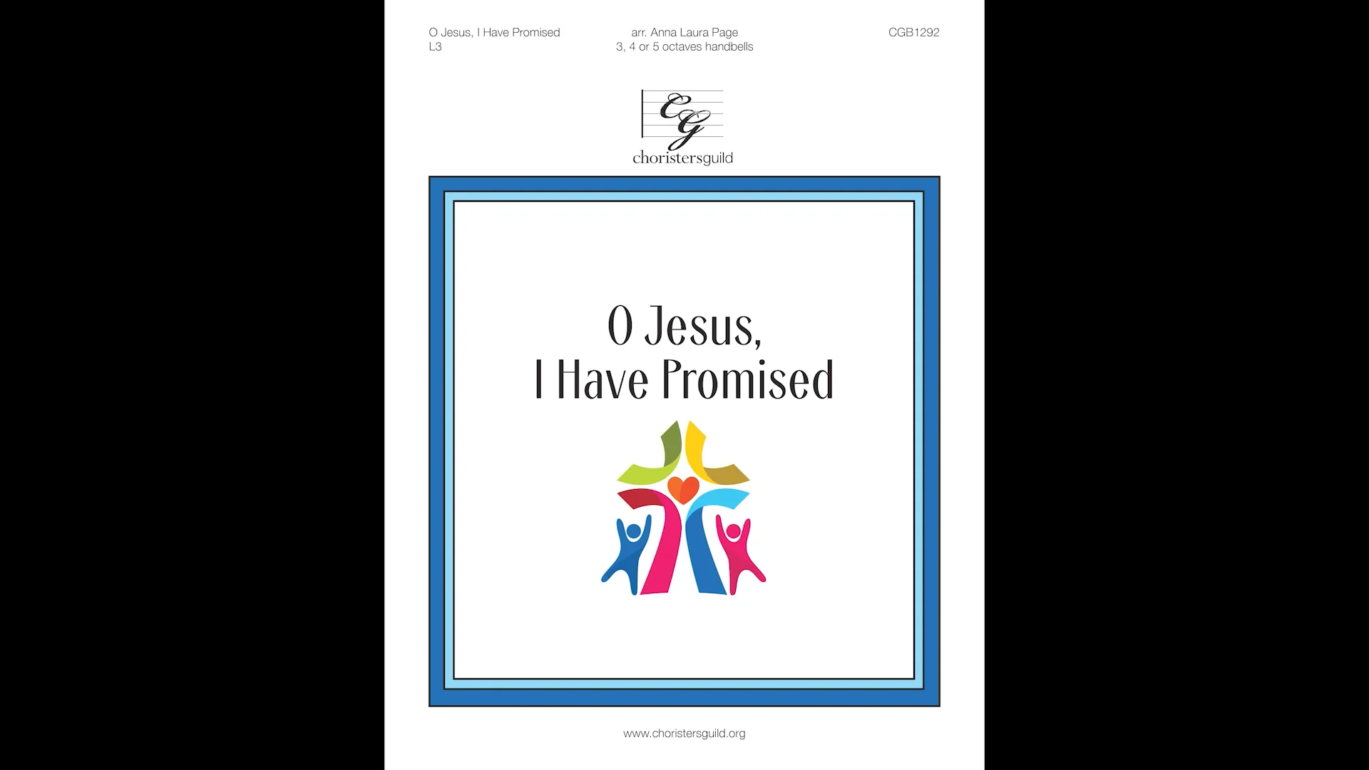 CGB1292 O Jesus, I Have Promised