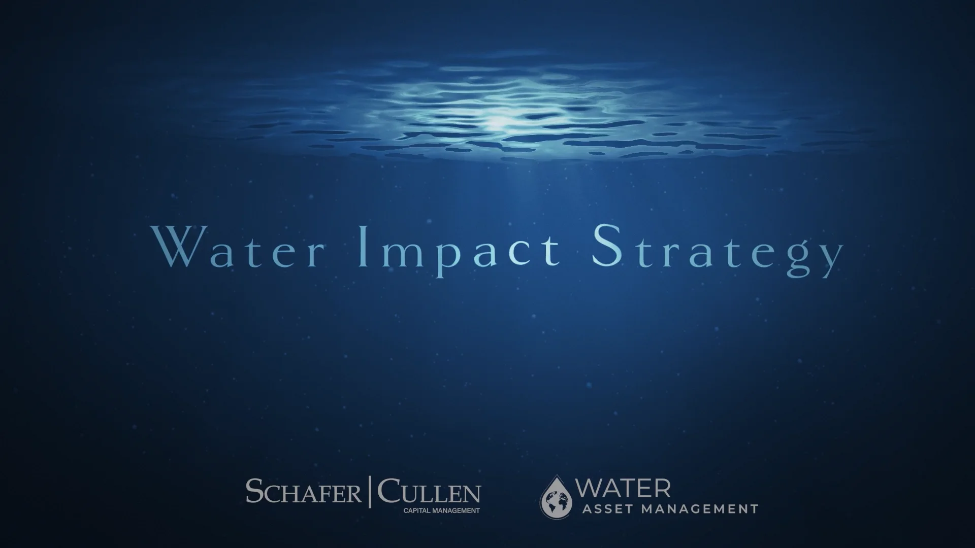 Investing in Water to Combat Climate Change on Vimeo