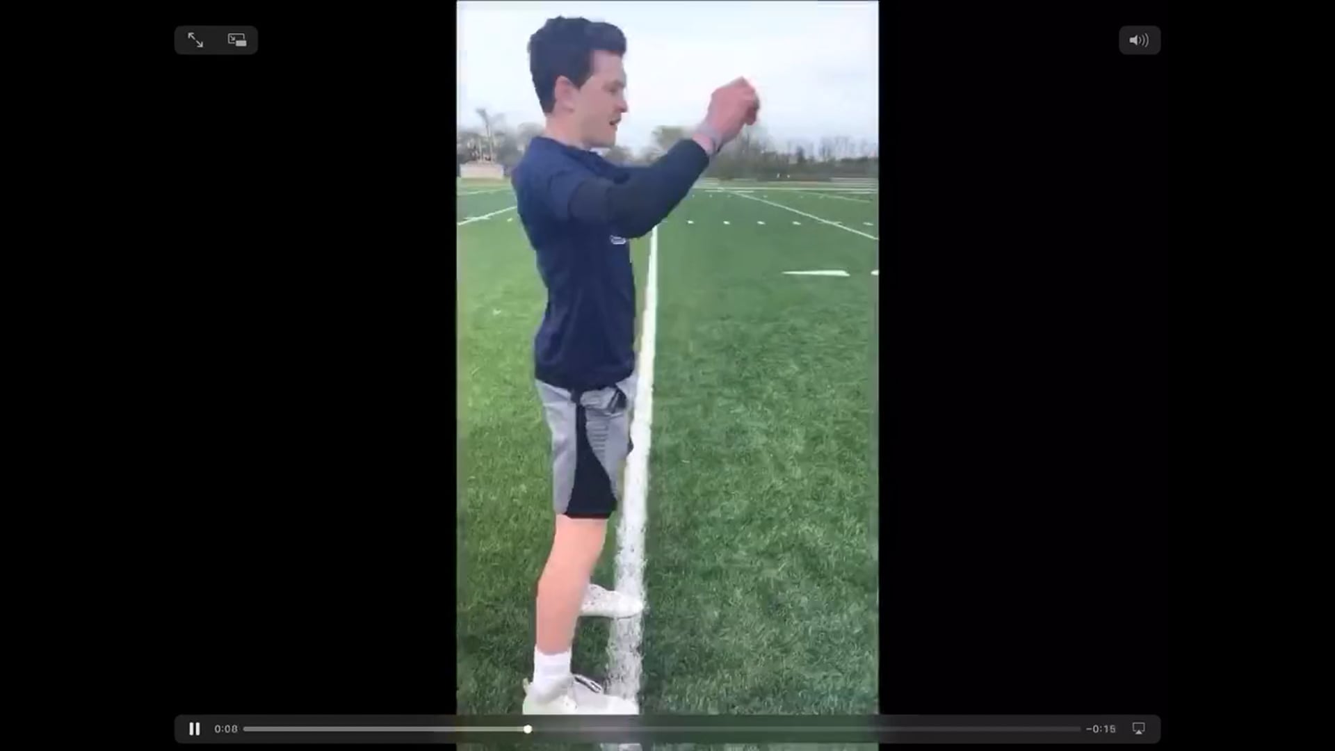 Watch danny o’malley's Broad Jump: 82 inches