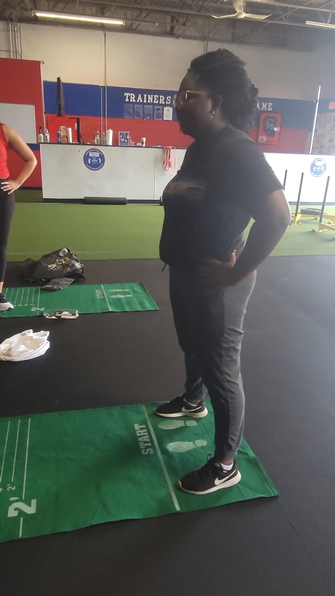 Watch ann awe's Broad Jump: 73.5 inches