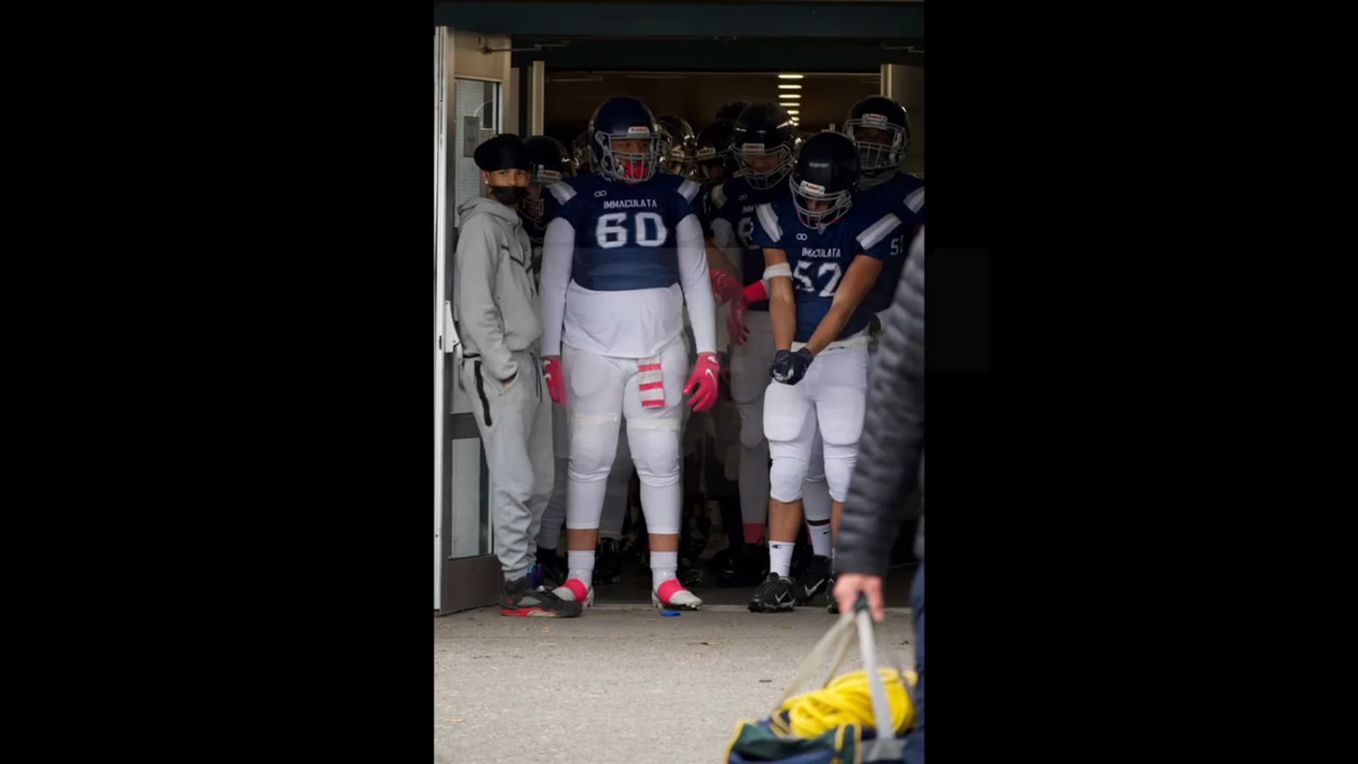 Watch dylan melo's middle linebacker film