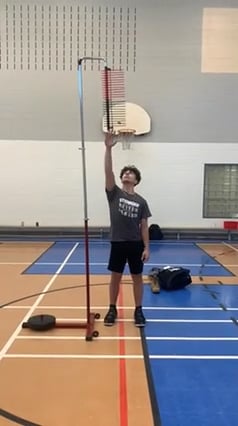 Watch dylan melo's Vertical Jump: 22.22 inches