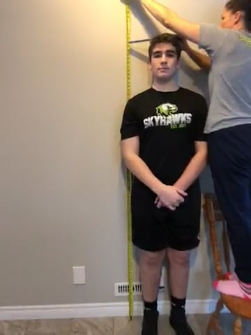 Watch trace johnson's Height: 77 inches