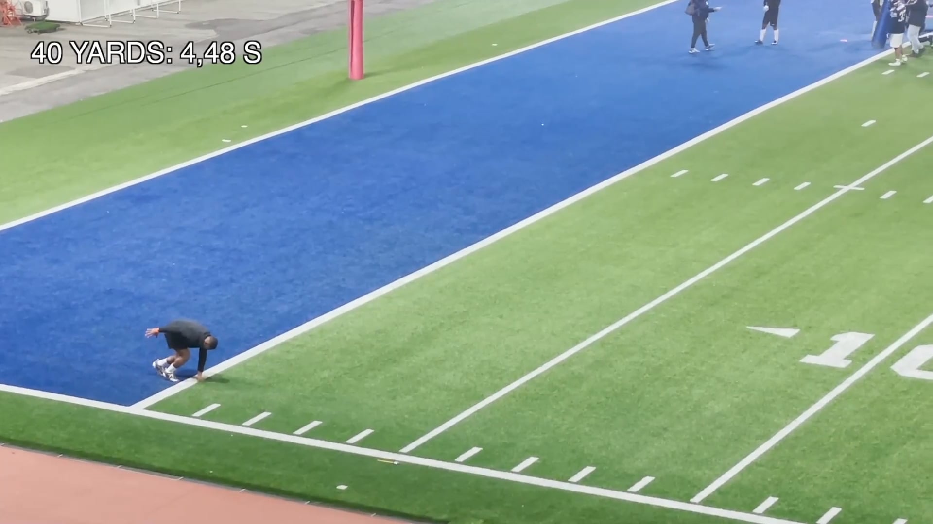 Watch jordan bouah's 40 Yard Dash: 4.43 seconds