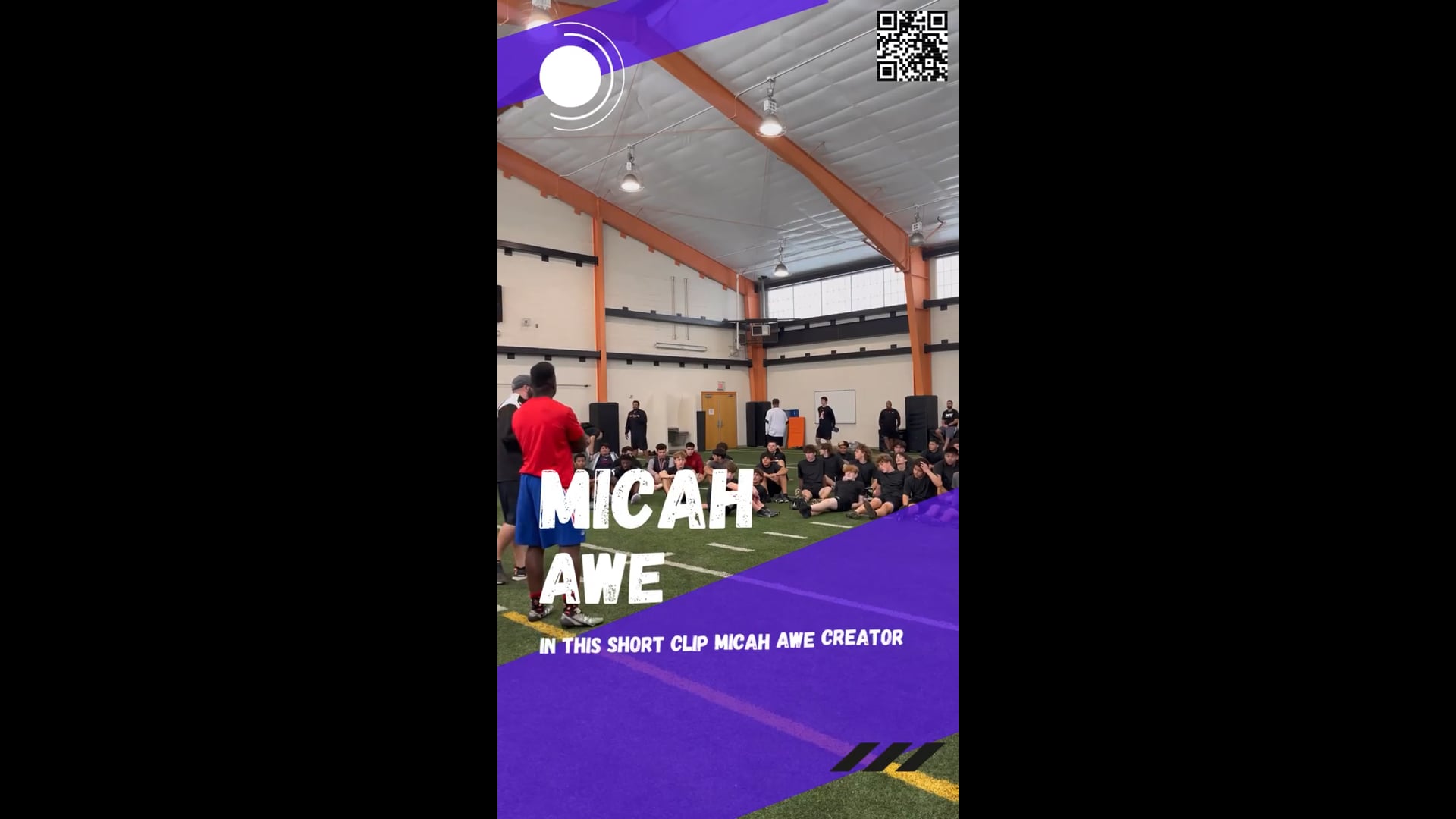 Watch micah awe's middle linebacker film