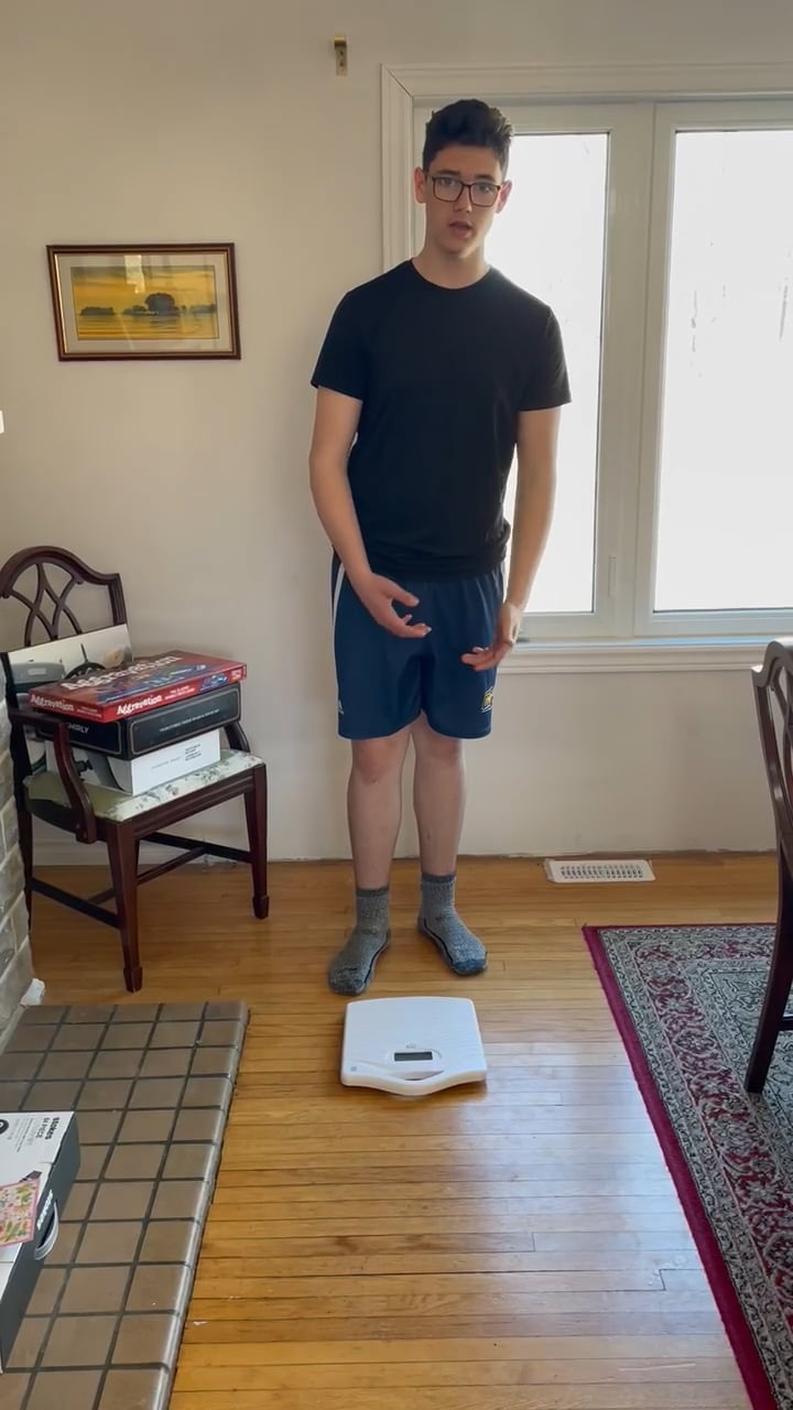 Watch jacob burns's Weight: 218 pounds