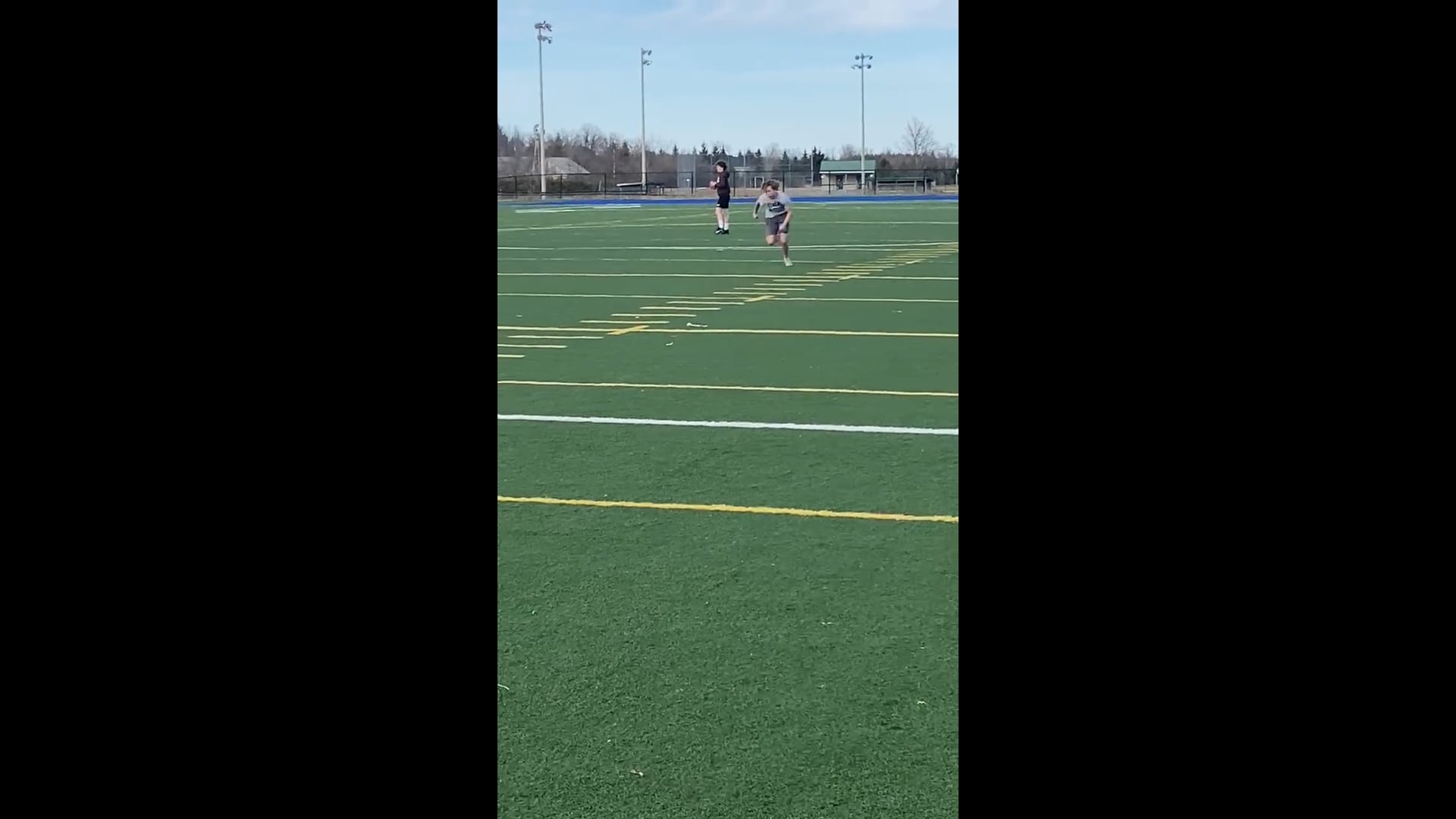 Watch PurpleShift athlete's 40 Yard Dash: 5.23 seconds