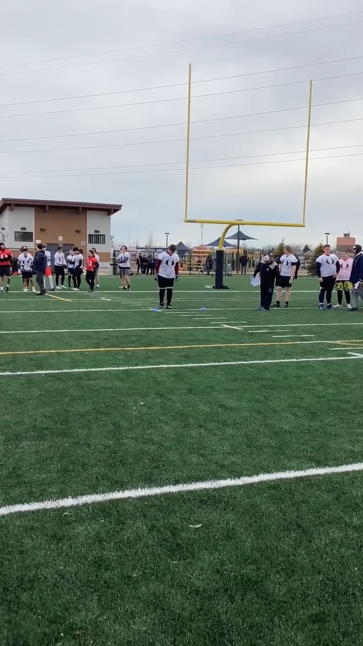 Watch trace johnson's 20 Yard Dash: 3.43 seconds