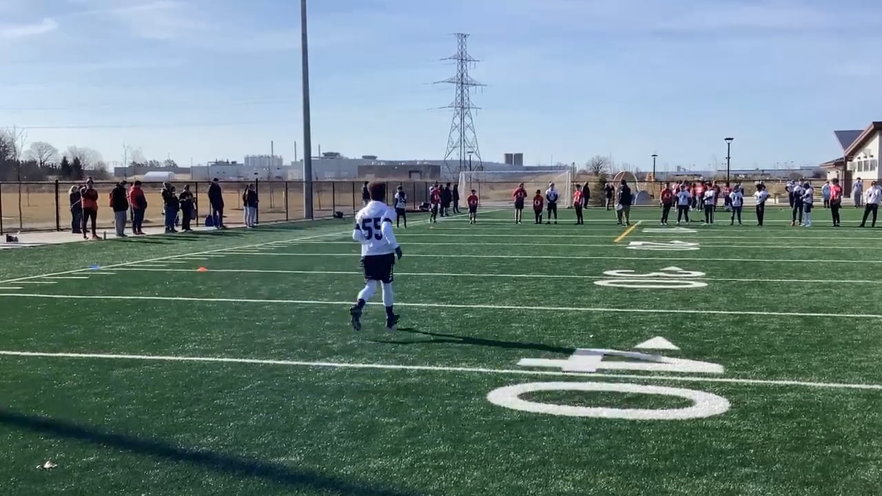 Watch PurpleShift athlete's 40 Yard Dash: 5.63 seconds