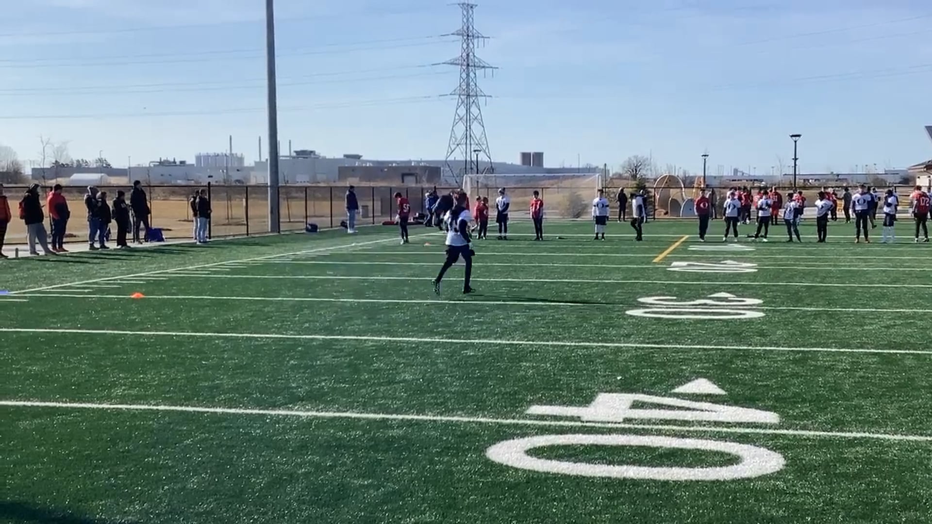 Watch adrian tassone's 40 Yard Dash: 5.21 seconds
