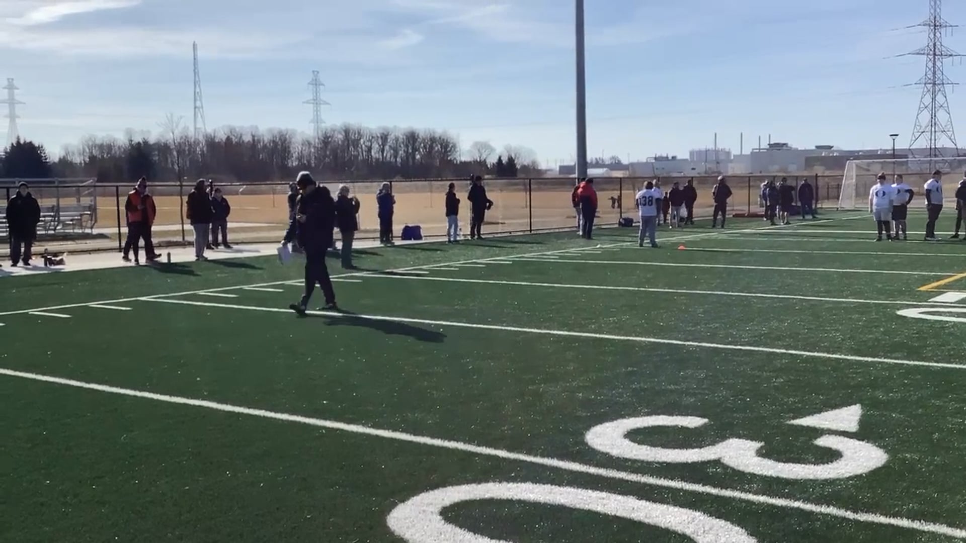 Watch giovanni de sando's 20 Yard Dash: 3.67 seconds