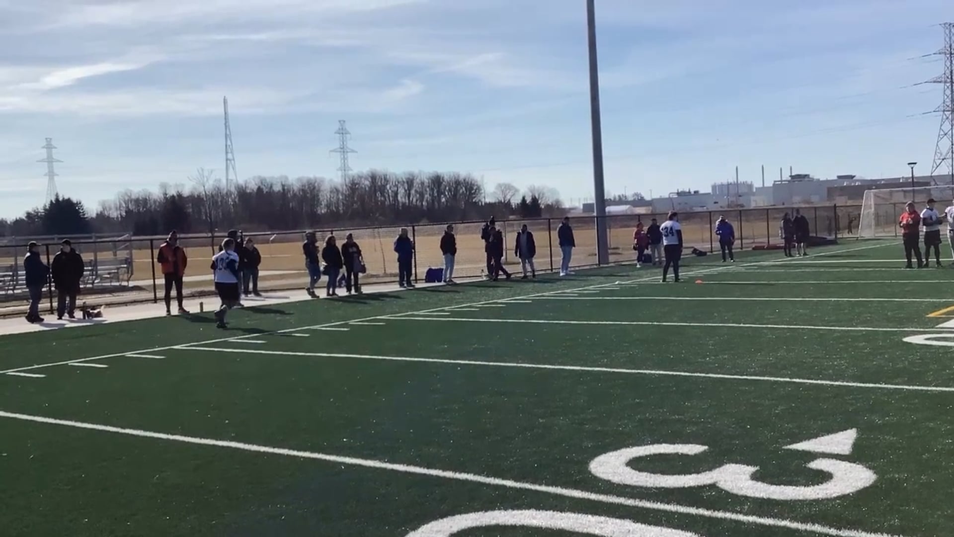 Watch connor steary's 20 Yard Dash: 3.4 seconds
