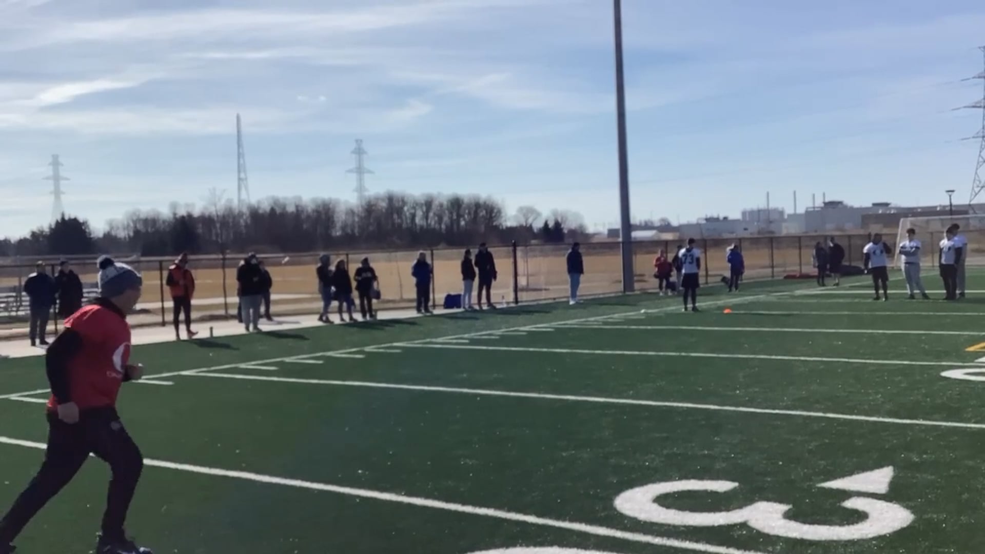 Watch karsten smith's 20 Yard Dash: 3.1 seconds
