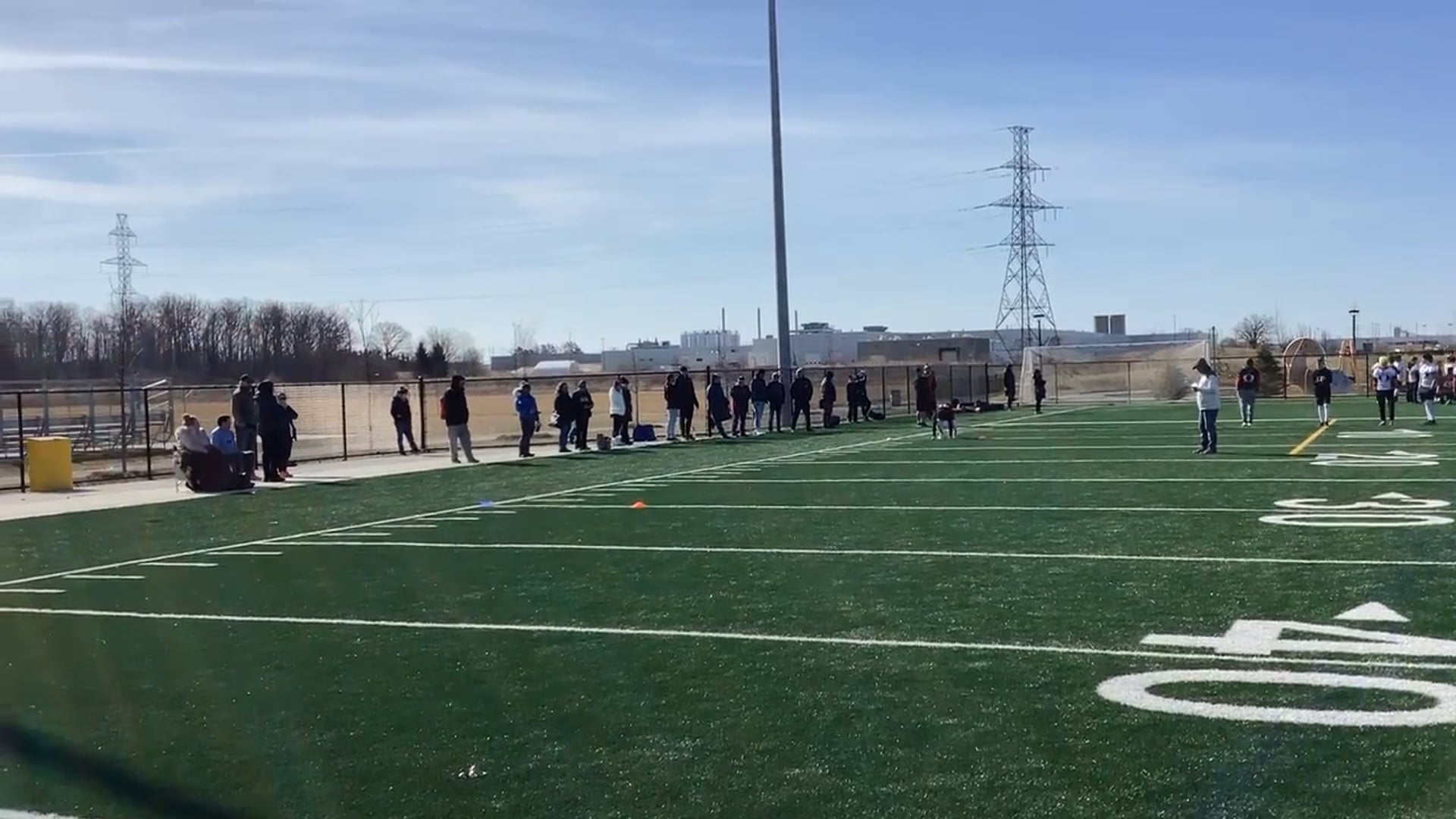 Watch sawyer emmott's 40 Yard Dash: 5.34 seconds