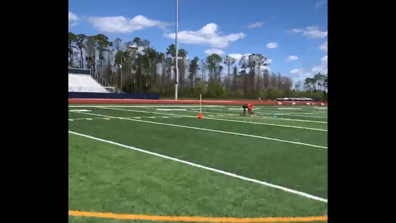 Watch jay wright's 40 Yard Dash: 4.46 seconds