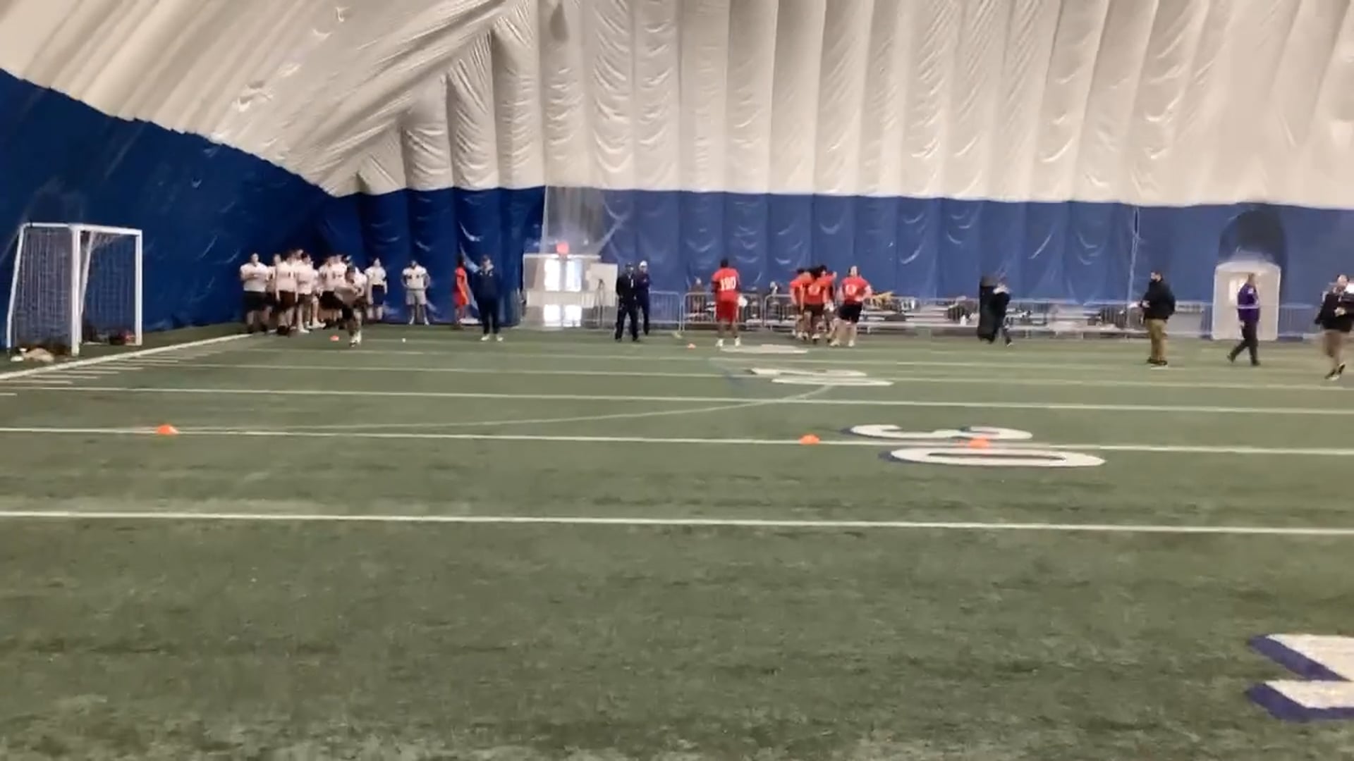 Watch seyi akinbola's 40 Yard Dash: 5.84 seconds