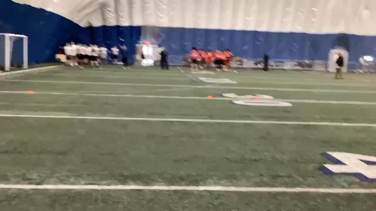 Watch james burton's 40 Yard Dash: 5.21 seconds