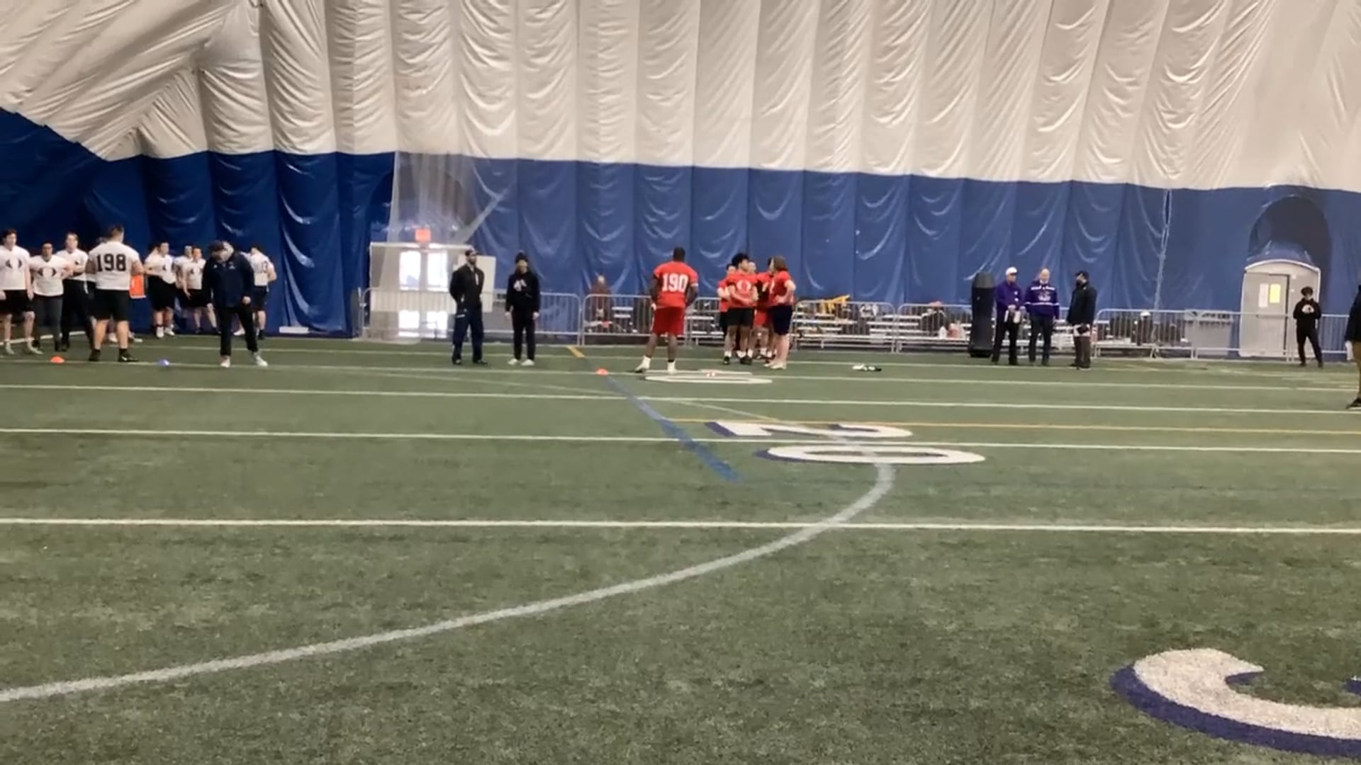 Watch seyi akinbola's 20 Yard Dash: 3.34 seconds