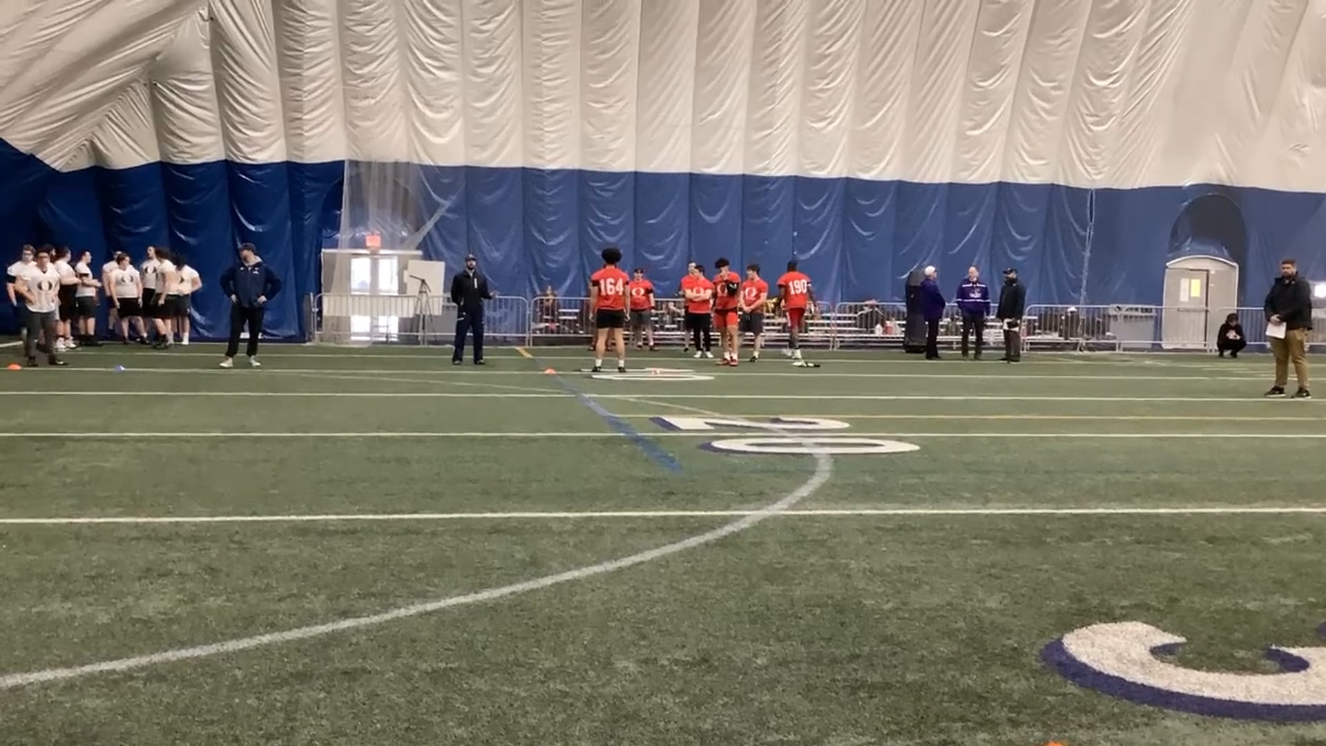 Watch james burton's 20 Yard Dash: 2.97 seconds