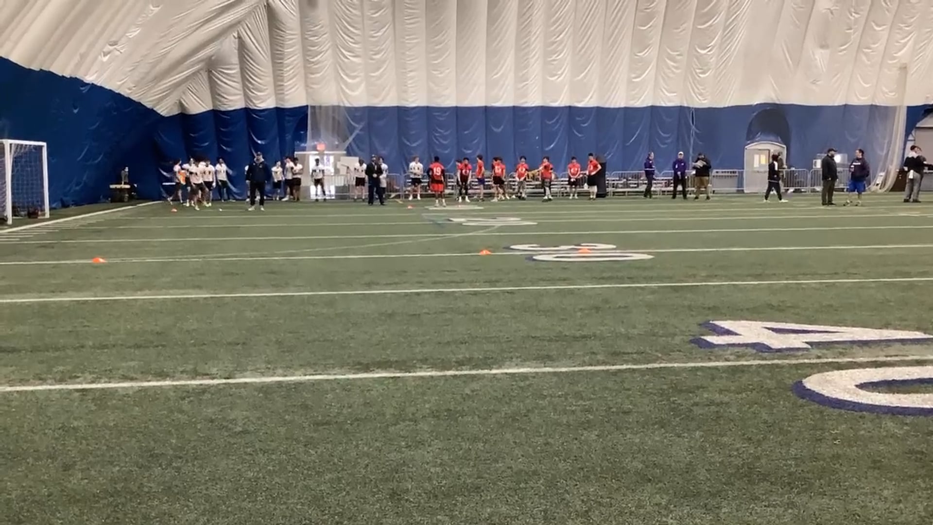 Watch marcus bowen's 40 Yard Dash: 5.21 seconds