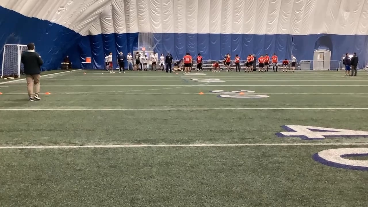 Watch steven fasouras's 40 Yard Dash: 5.76 seconds