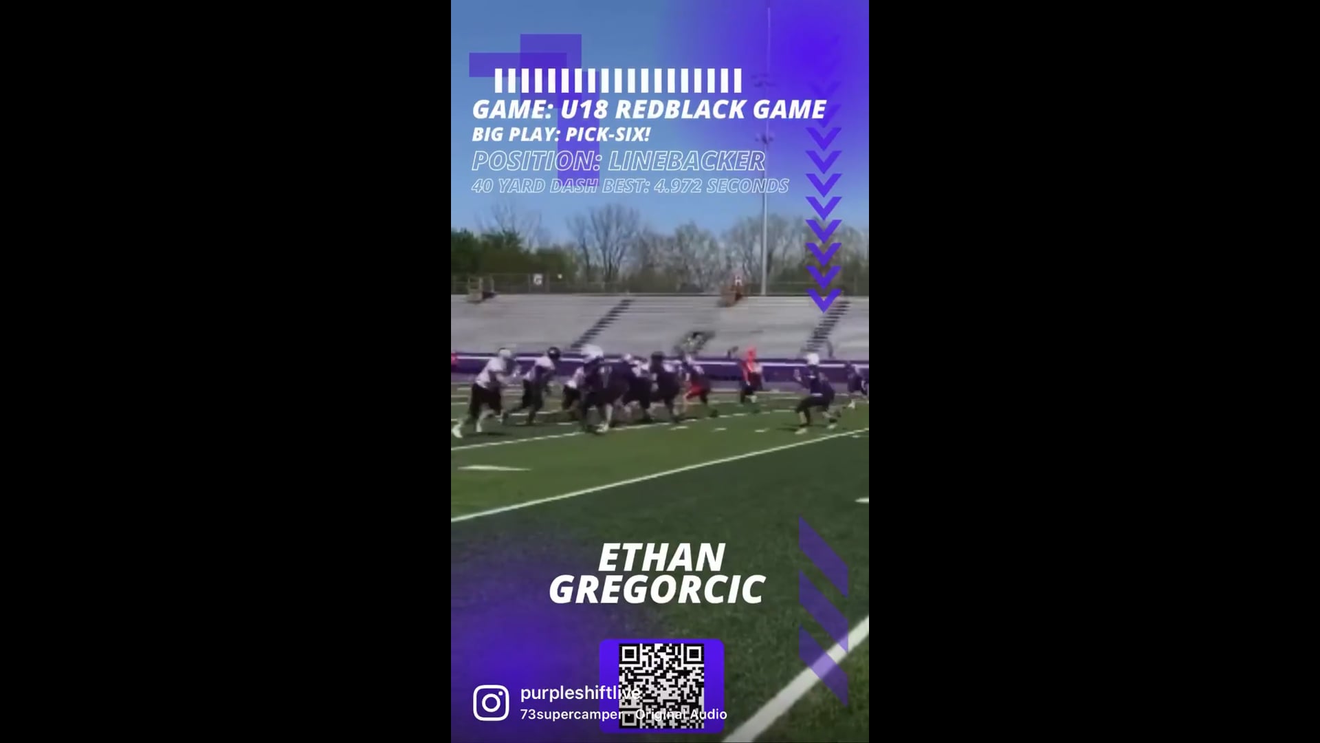 Watch micah awe's middle linebacker film