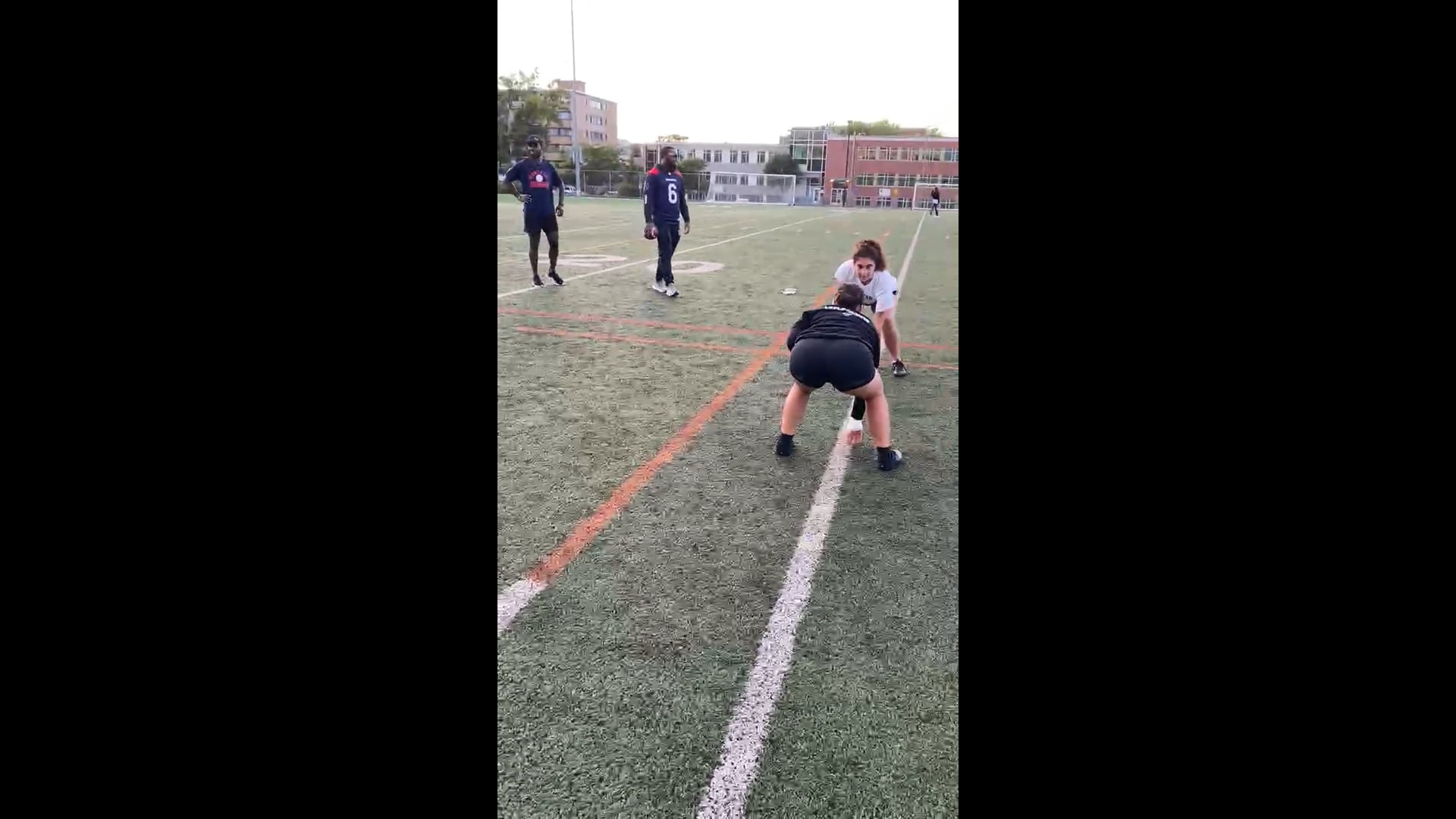 Watch PurpleShift athlete's 5-10-5 Agility: 4.94 seconds