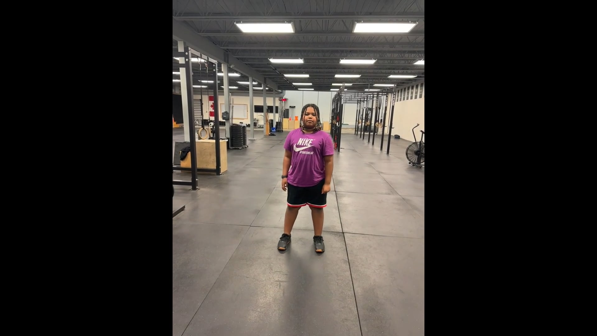 Watch PurpleShift athlete's Vertical Jump: 6.12 inches