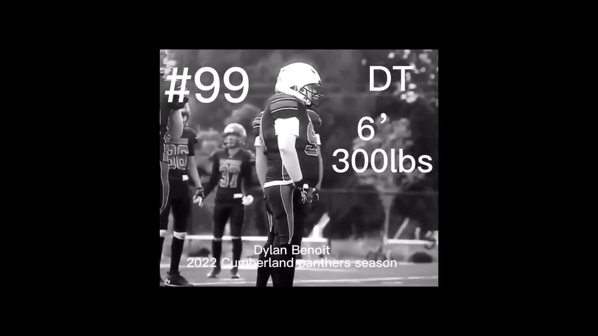 Watch dylan benoit's defensive tackle film