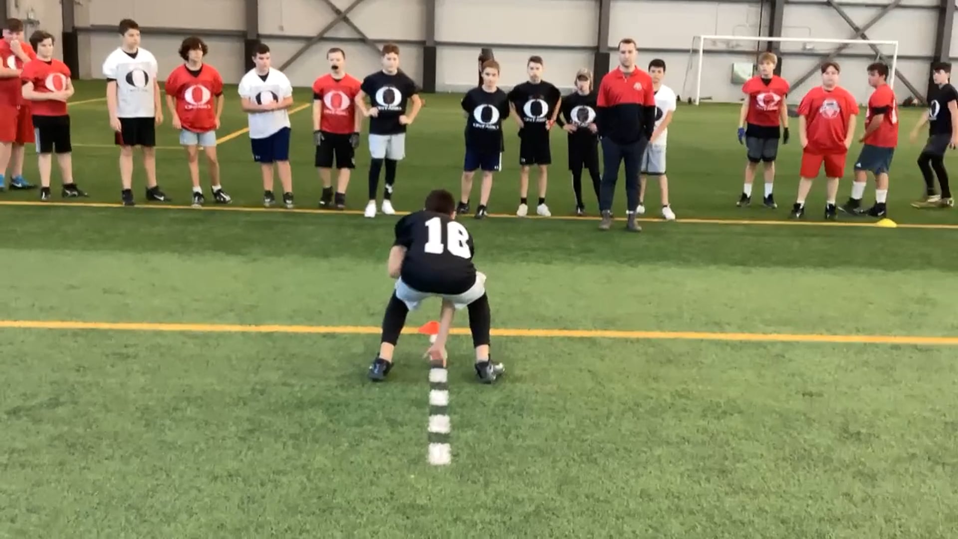 Watch ethan sra's 5-10-5 Agility: 5.66 seconds