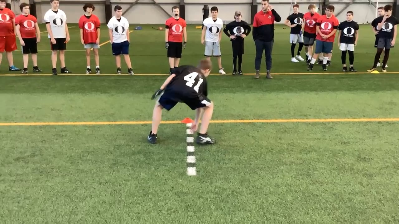 Watch tyler hedges's 5-10-5 Agility: 6.28 seconds