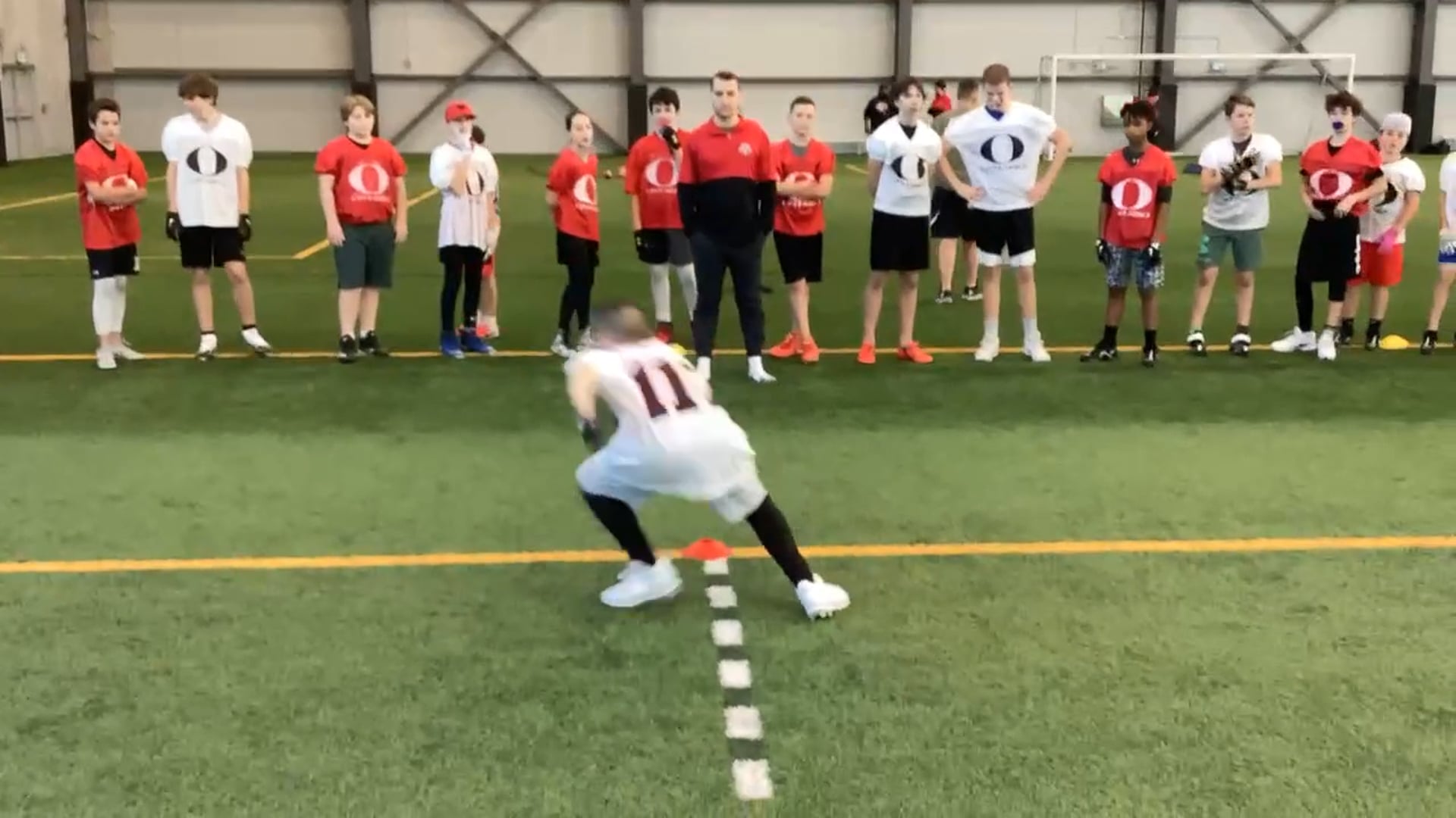 Watch chase candler's 5-10-5 Agility: 5.6 seconds