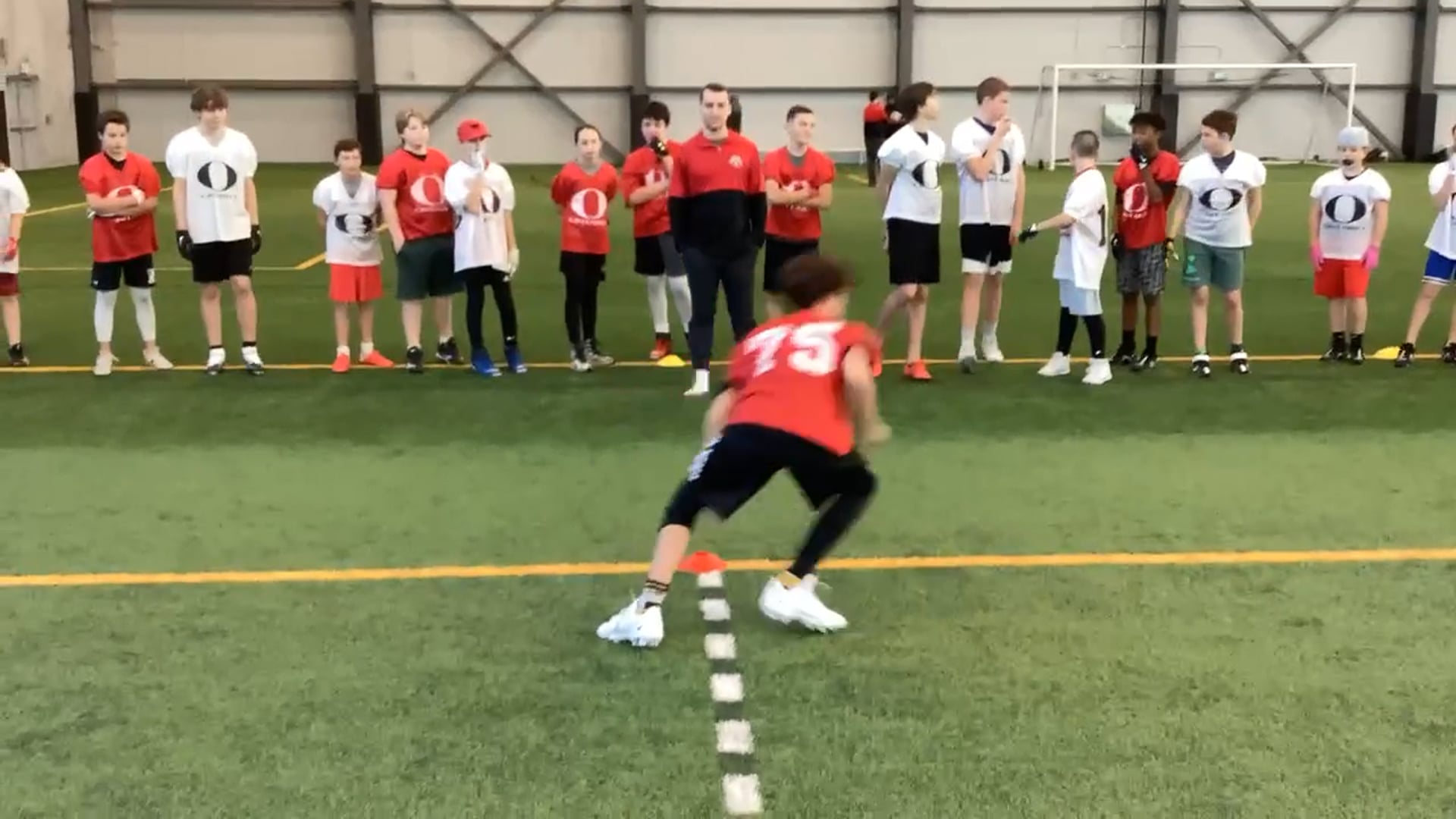 Watch cruz vonic's 5-10-5 Agility: 5.51 seconds