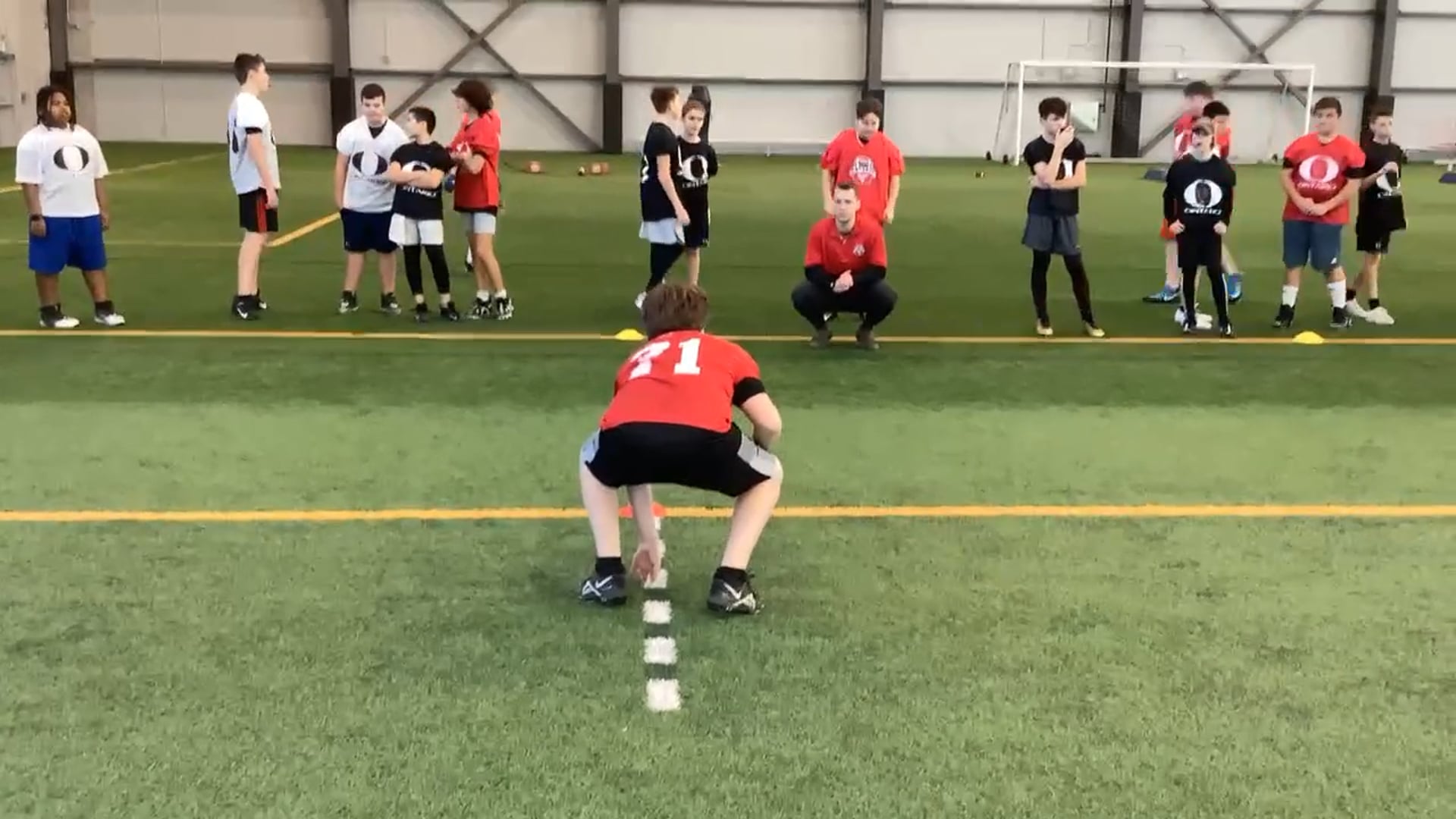 Watch ben kennell's 5-10-5 Agility: 5.84 seconds