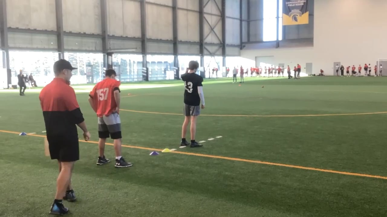 Watch joshua de potie's 5-10-5 Agility: 5.11 seconds